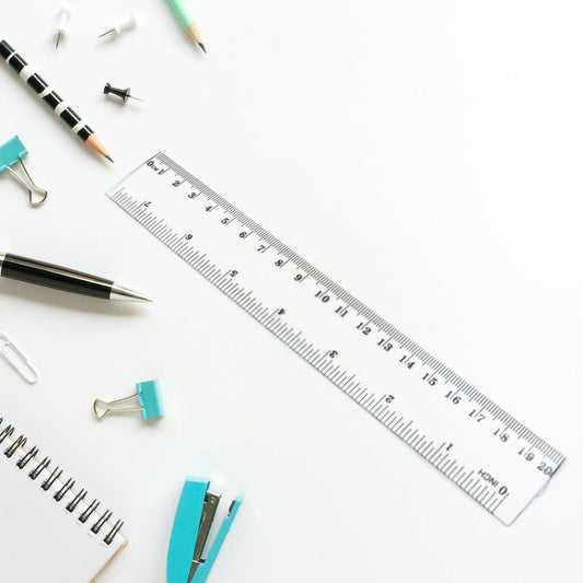 20Cm Ruler For Student Purposes While Studying And Learning In Schools And Homes Etc. (1Pc)