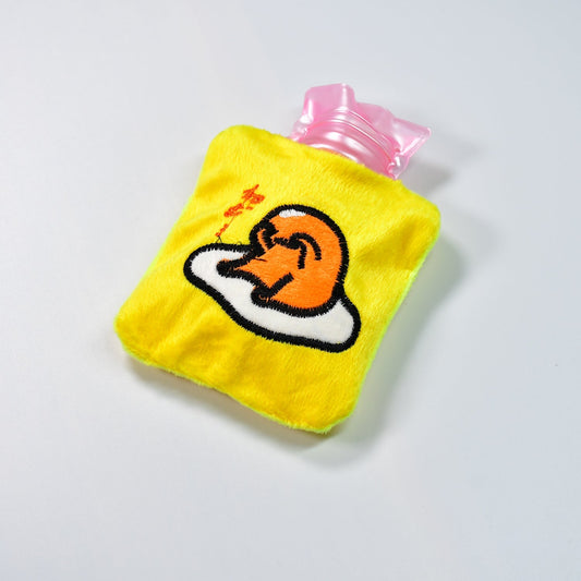 6515 Yellow Duck Head Small Hot Water Bag with Cover for Pain Relief, Neck, Shoulder Pain and Hand, Feet Warmer, Menstrual Cramps.