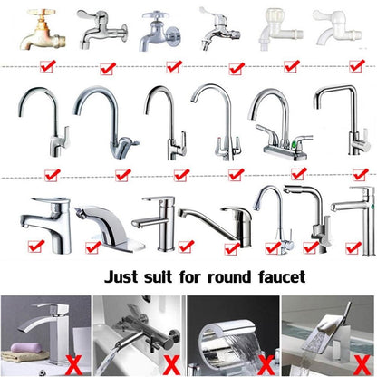 Faucet Sprayer Filter Nozzle for Kitchen & Bathroom | Rotatable Adjustable Tap for Wash Basin Removable Water Aerator Kitchen Tap