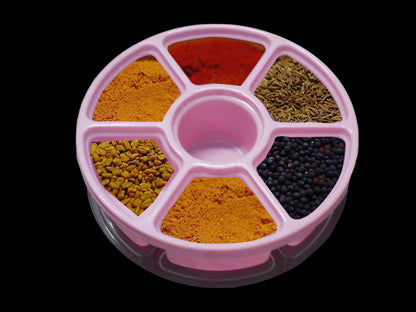 Mini Spice Box/Masala Dabba with 7 Compartments
