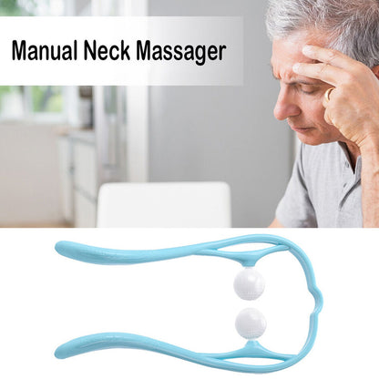 Neck Shoulder Massager, 13.5x7.08in Portable Relieving the Back for Men Relieving the Waist Women