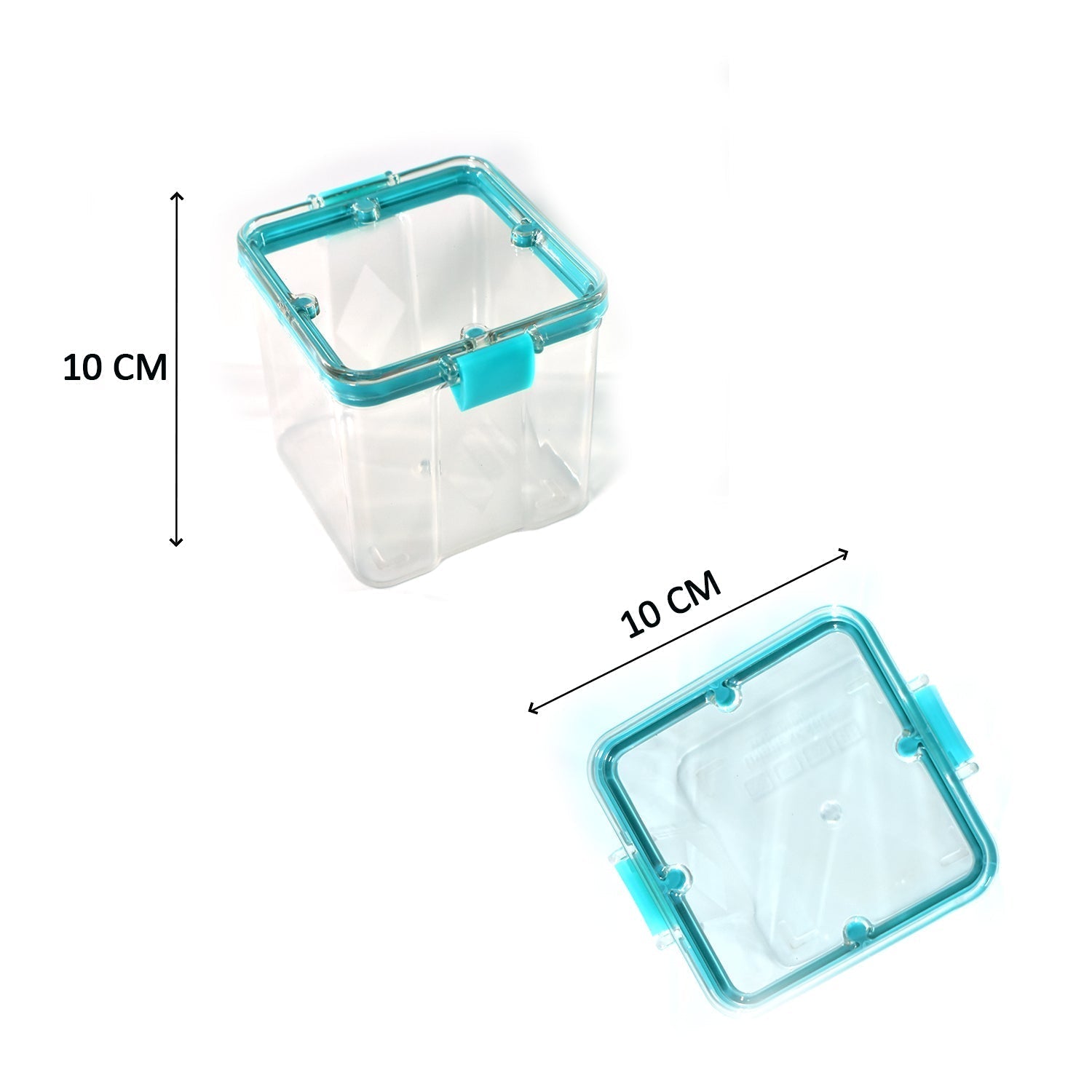 2763 4Pc Square Container 700Ml Used For Storing Types Of Food Stuffs And Items.