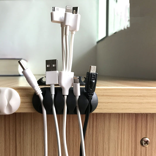 Cable Clips Multi Purpose Cable Organizer, Wire Holder For Desk And Table Use 