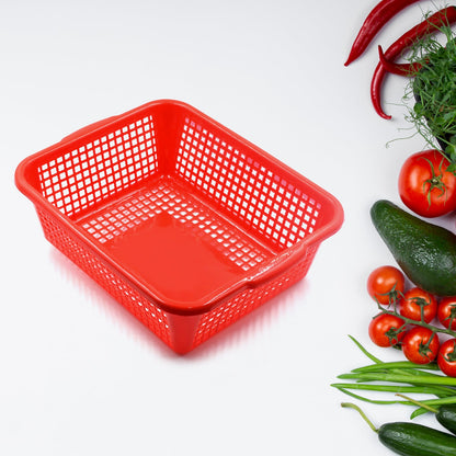 Plastic 3 Pieces Kitchen Large Size Dish Rack Drainer Vegetables and Fruits Washing Basket Dish Rack Multipurpose Organizers