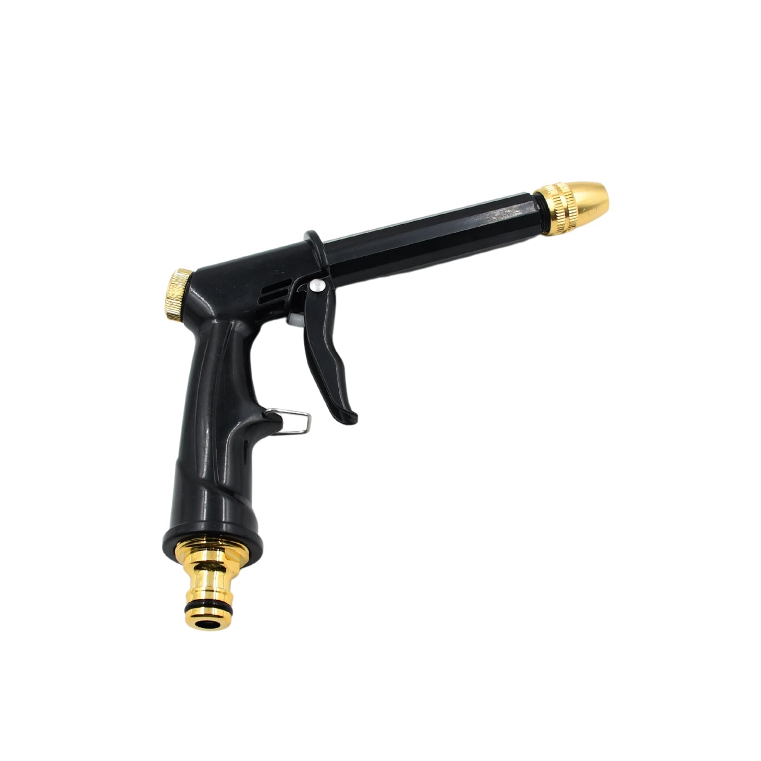Plastic Body, Metal Trigger & Brass Nozzle Water Spray Gun For Water Pipe | Non-Slip | Comfortable Grip | Multiple Spray Modes | Ideal Pipe Nozzle For Car Wash, Gardening,& Other Uses