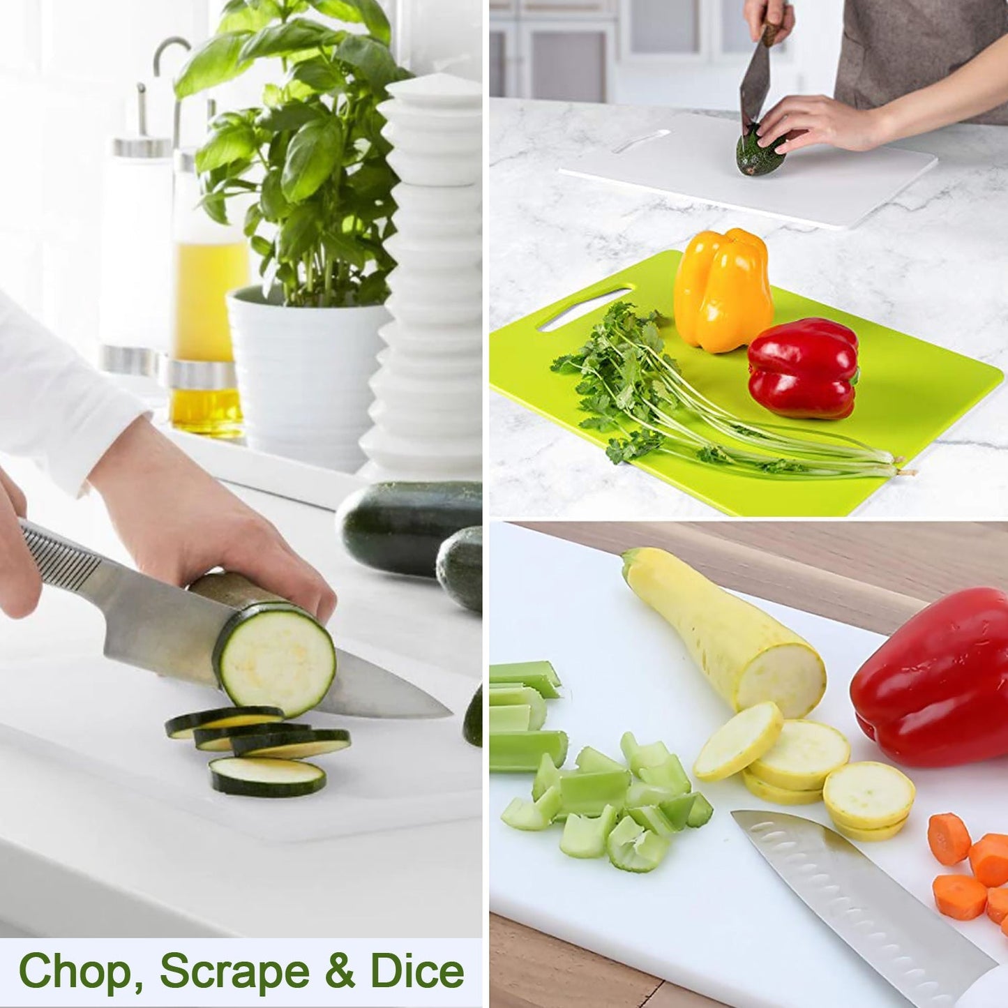 Kitchen Plastic Cutting/Chopping Board 