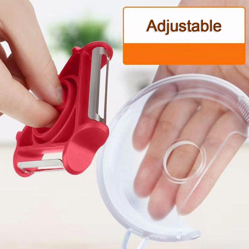 3 In 1 Multi Function Three Use Rotary Hanging Round Planer Peeler And Cutter Vegetable Slicer Kitchen Tools Kitchen Gadgets