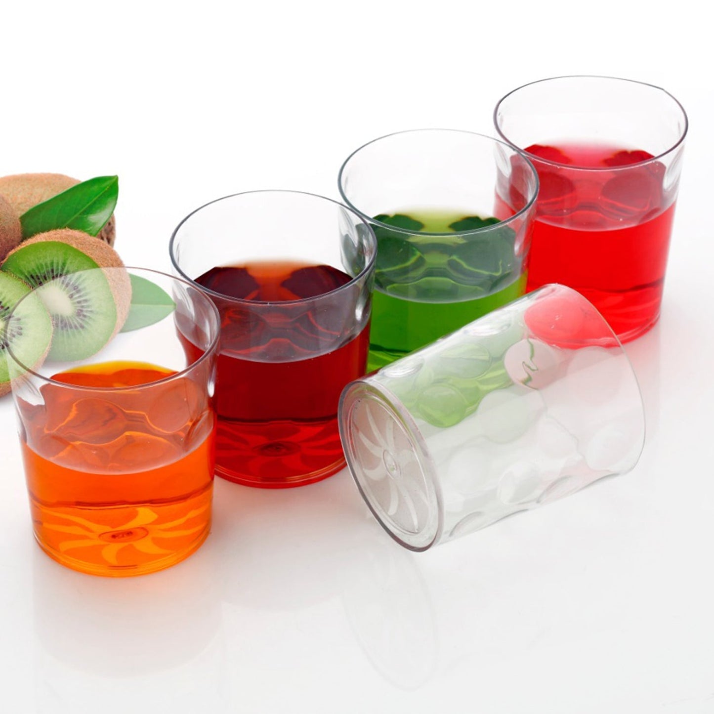 Multi Purpose Unbreakable Drinking Glass (Set of 6 Pieces) (300ml)