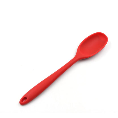 Large Silicone Kitchen Spoon Long Handle Cooking Spoon for Cooking Baking Ladle Kitchen Utensils Food Grade Silicone (29)