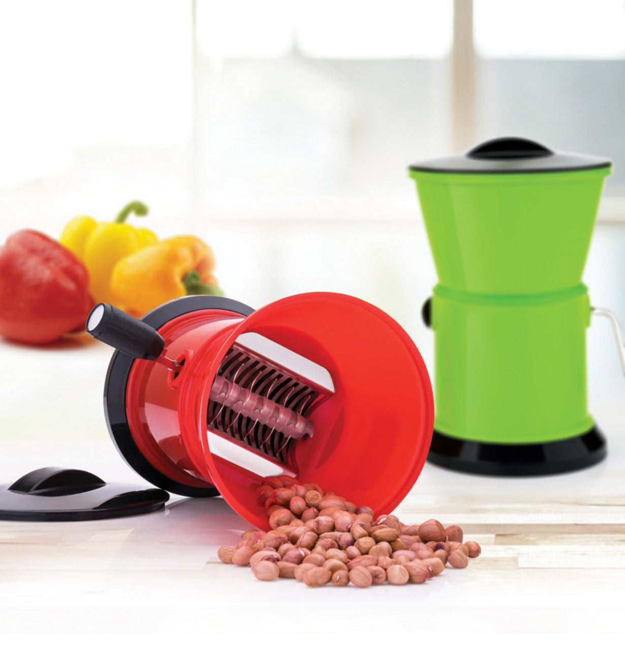 Vegetable and Dry Fruit Cutter with Stainless Steel Blades