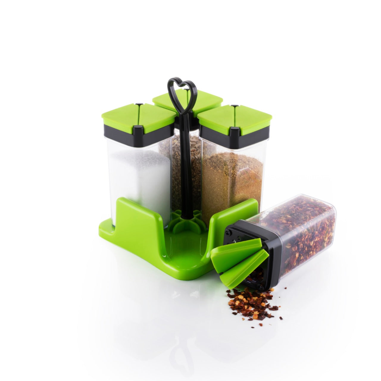 Multipurpose Masala/Spice Rack Container - Set of 4 Pcs