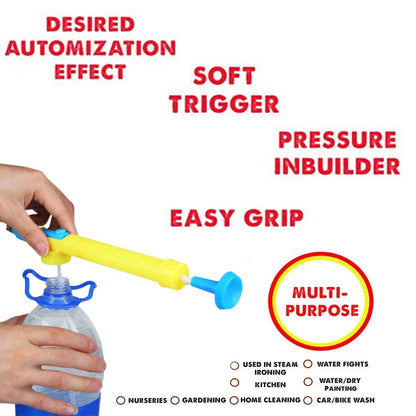 Bottle Sprayer for Plants Garden Pesticide Car Wash with Adjustable Brass Nozzle Sprayer (Handheld Pump) 
