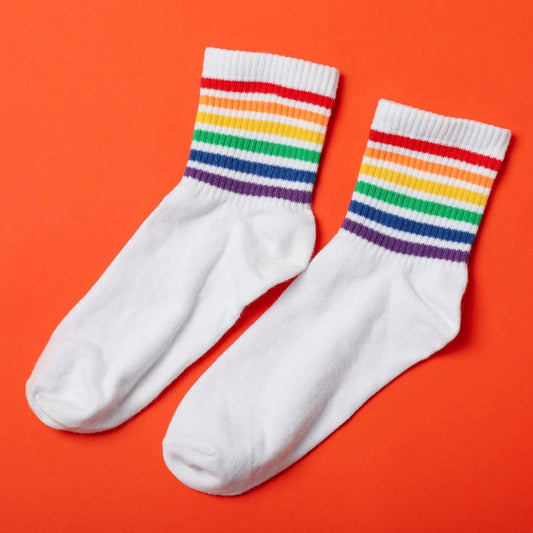 1 Pair Socks Printed Trendy Multiple Designer Socks (3 Different Size / Mix Design)
