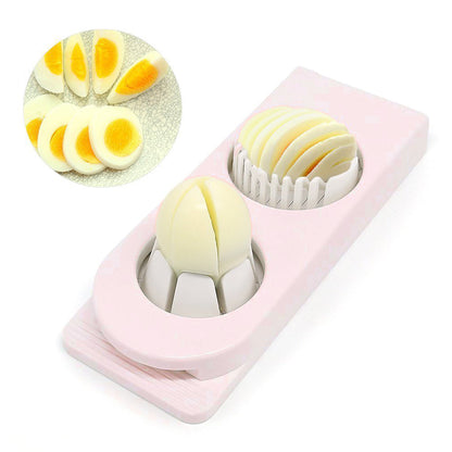 Multi-Segment 2 in 1 Egg Cutter/Slicer