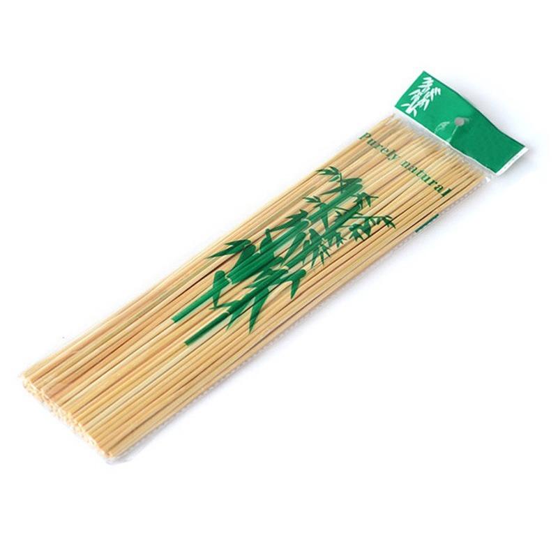Bamboo Wood Skewer BBQ Sticks