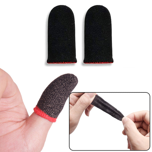 7391 Thumb & Finger Sleeve for Mobile Game, Pubg, Cod, Freefire (1Pair only)
