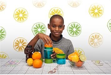 Sports Duo Citrus Kid Zinger Juice Water Bottle With Juice Maker Infuser Bottle (630Ml)