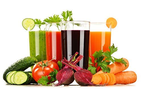 Manual Fruit Vegetable Juicer with Strainer (Multicolour)