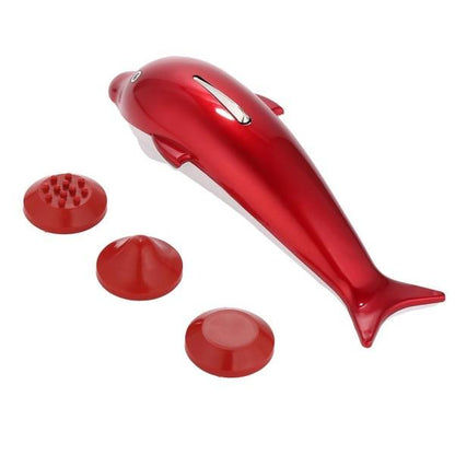 Dolphin Handheld Body Massager for Agony Stress Pain (8 Inch)