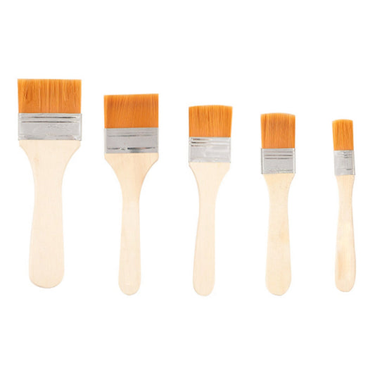 Artistic Flat Painting Brush - Set of 5