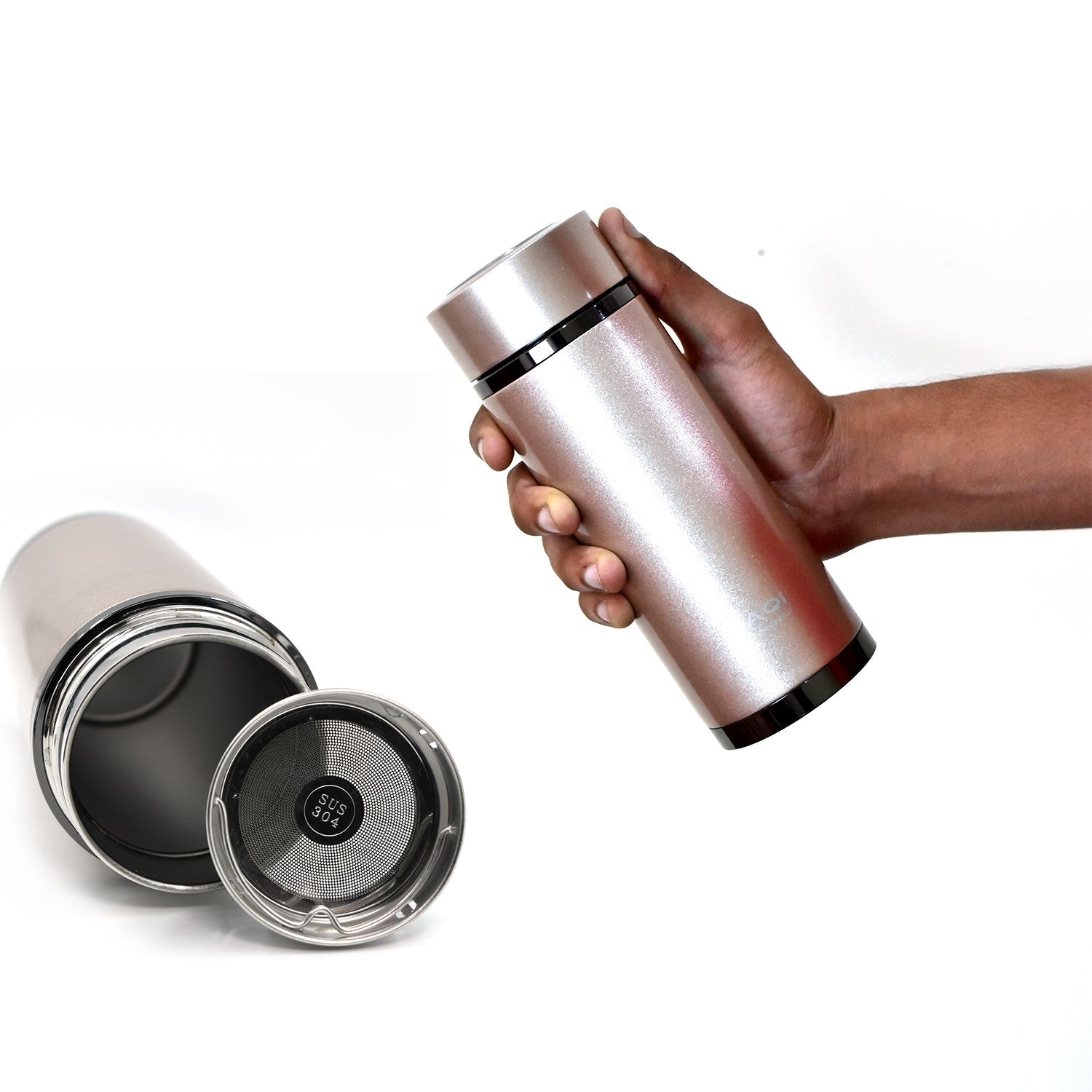 6422 Stainless Steel Bottle used in all households and official purposes for storing water and beverages etc.