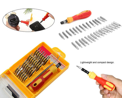 Screwdriver Set 32 in 1 with Magnetic Holder