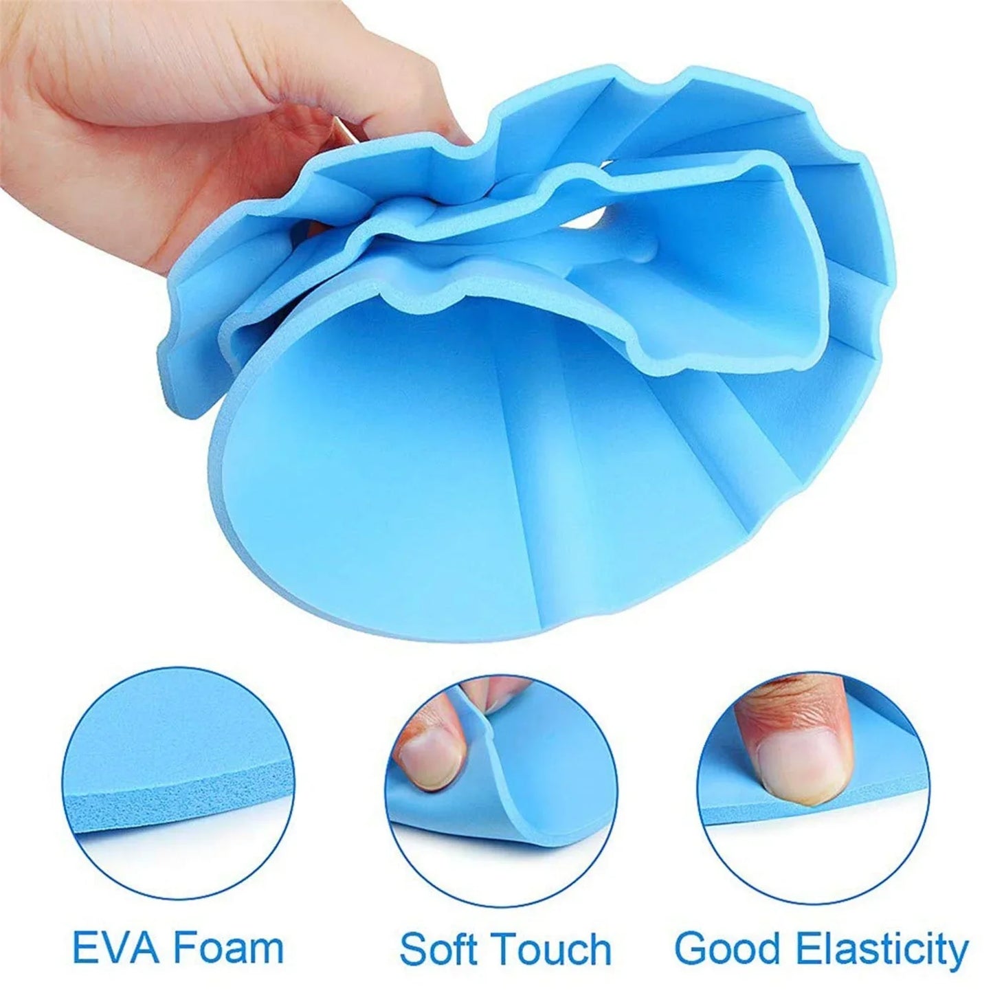 Adjustable Safe Soft Bathing Baby Shower Hair Wash Cap for Children, Baby Bath Cap Shower Protection for Eyes and Ear