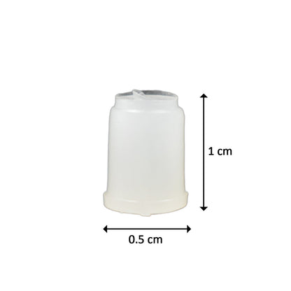 6140 5 Pc Hot Water Bag in Water Stopper used as a stopper while injecting nails on walls etc.
