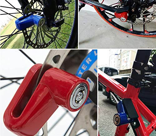 Wheel Padlock Disc Lock Security for Motorcycles Scooters Bikes