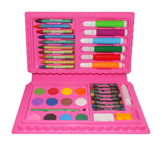 1092A Coloring Combo Colors Box Color Pencil, Crayons, Water Color, Sketch Pens Set of 42