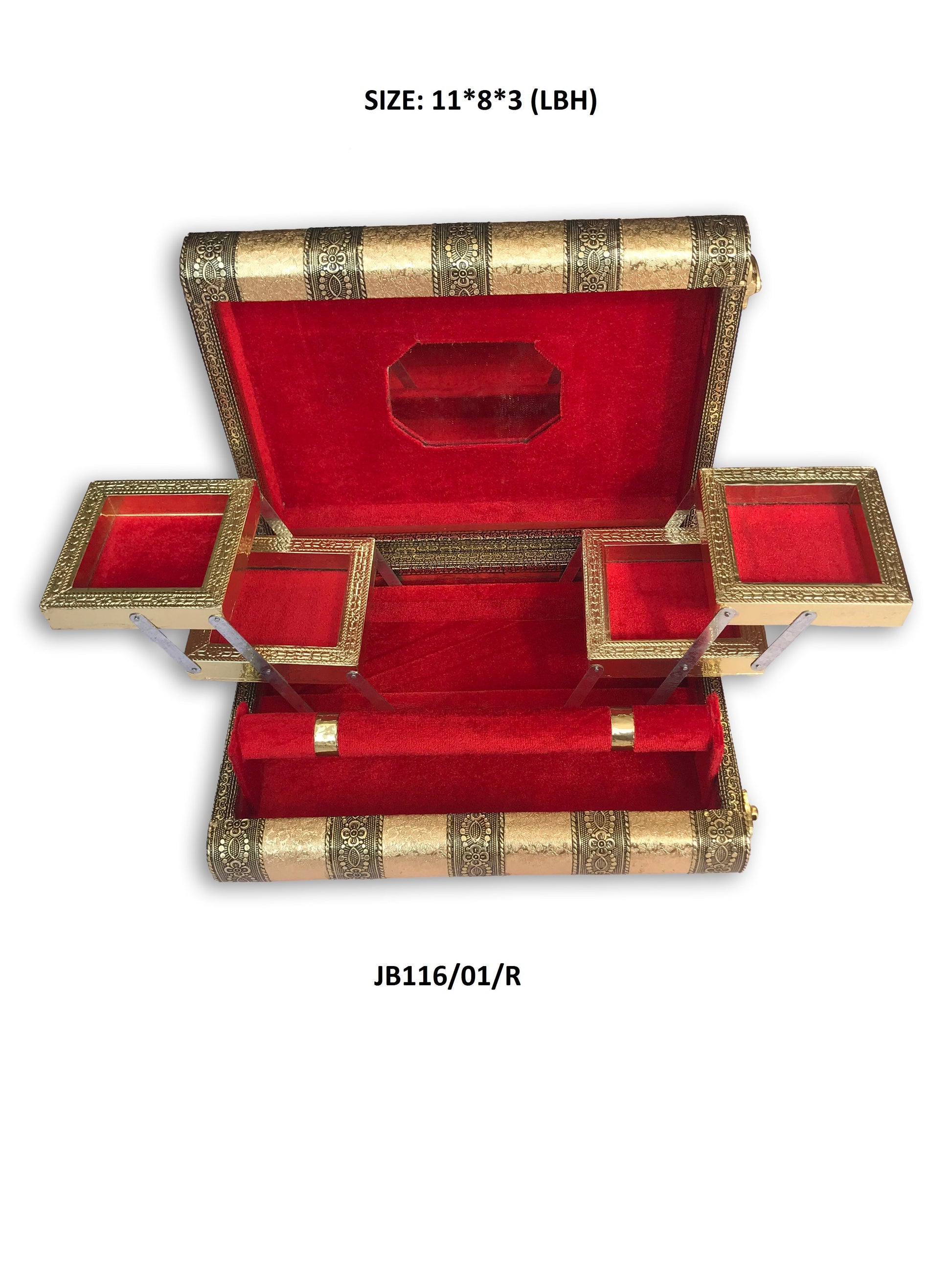Jewellery Jewel Boxes Storage Box Organizer Gift Box for Women Necklace Earring Set Bangles Churi Gift for Women