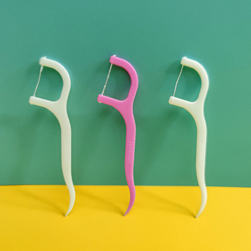 Oral Care Dental Floss Toothpick Sticks