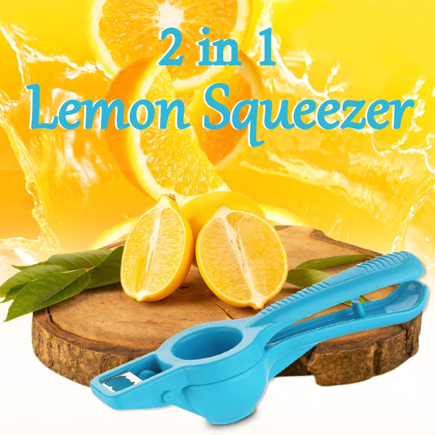 Lemon Squeezer With Opener