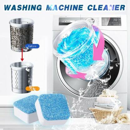 Washing Machine Stain Tank Cleaner Deep Cleaning Detergent Tablet ( 1pc )