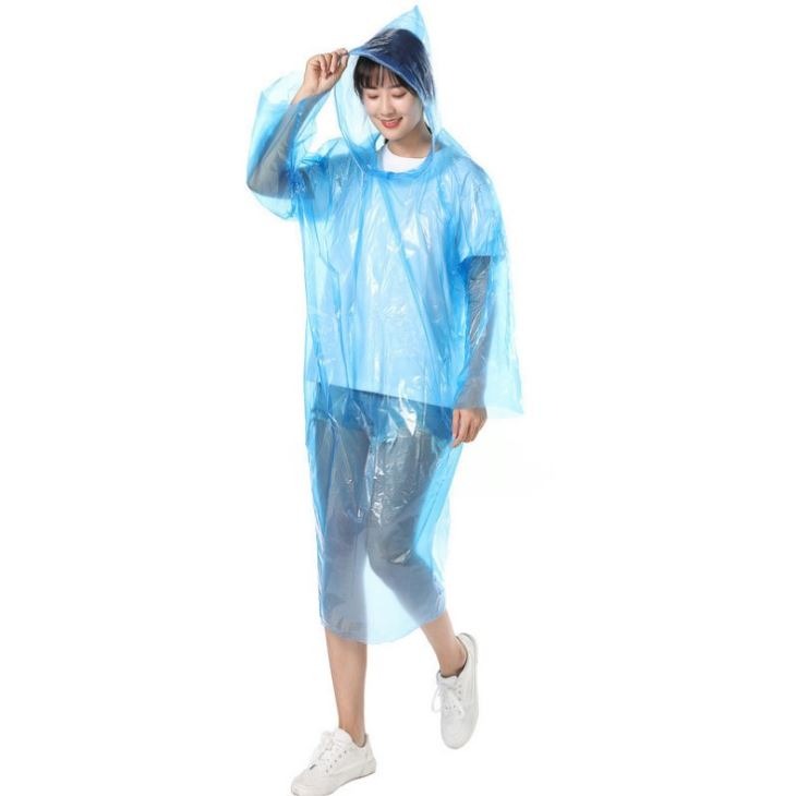 6182 Disposable Rain Coat For Having Prevention From Rain And Storms To Keep Yourself Clean And Dry.