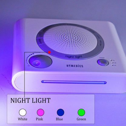 Sleep Therapy Noise Sound Therapy Machine with 8 High-Fidelity Soothing Sleeping , Anxiety , Stress Natural Sounds, Battery or Adaptor Charging Options, 3 Auto-Off Timer Option