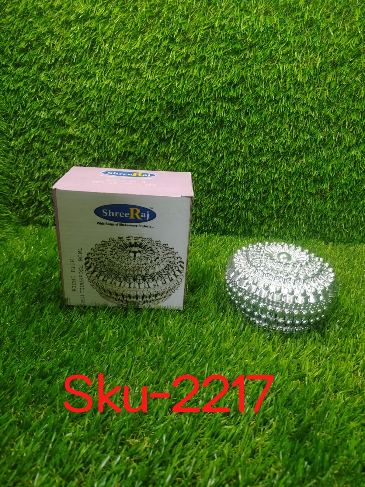 Decorative Bowl with Lid for Candy Box, Dry Fruit Box
